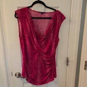 Chaus Pink Sleeveless Blouse (#6)